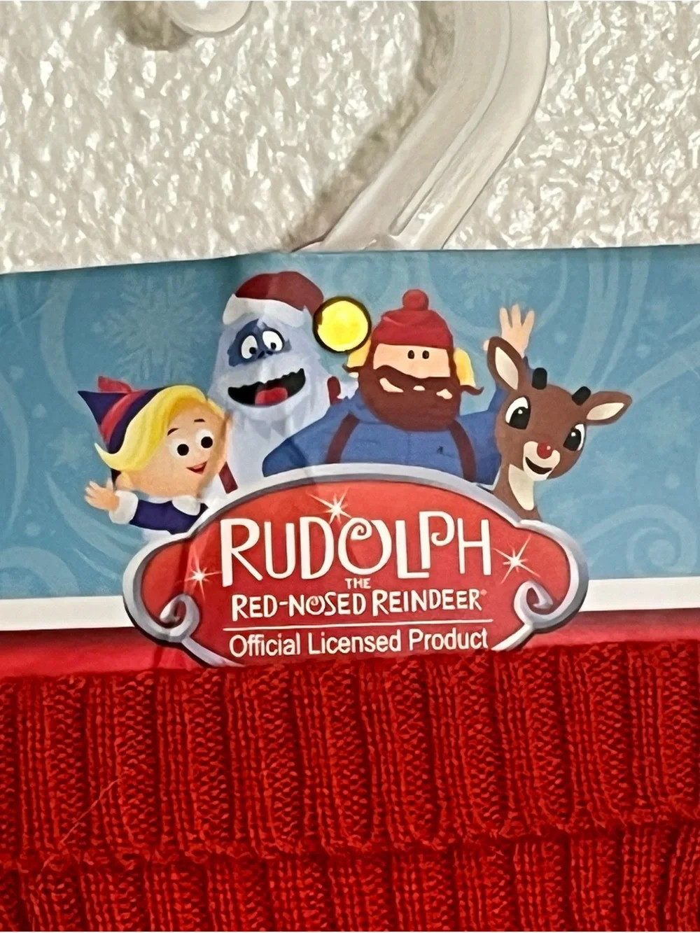 “Rudolph Yeti For Christmas” Dog Sweater XS
